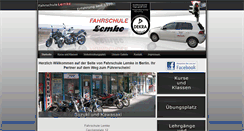 Desktop Screenshot of fahrschule-lemke-berlin.info